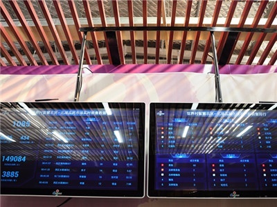 智慧農貿新標桿 省內首家數字化市場，實時數據引領銷售新體驗